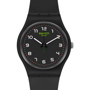 [New] SOLD OUT Swatch MASA Quartz Black Dial Unisex Watch / SO28B100 - Dmg Box